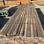 Ca. 280x Hardhouten Onderliggers Geschaafd, 40x70mm, lengte 335cm